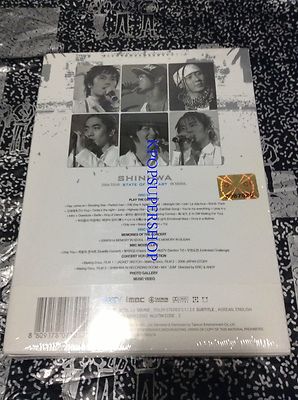 Shinhwa 2006 Tour State of the Art in Seoul DVD NEW SEALED OOP