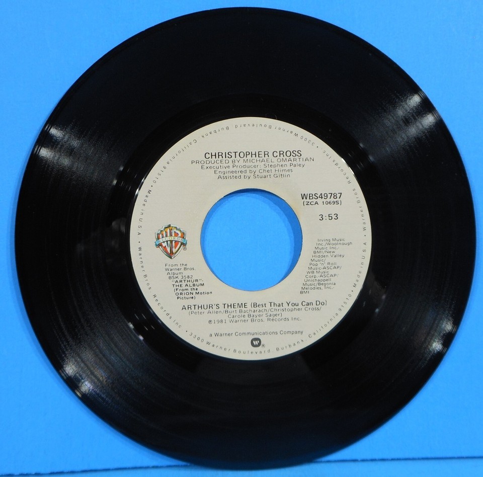 CHRISTOPHER CROSS ARTHUR'S THEME 7