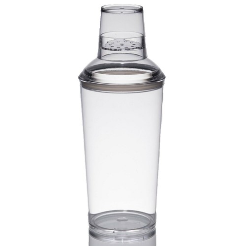 STOBAZA 10-Pack Replacement Lids For Plastic Shaker Cups - Fits 500cc, 700cc, 1000cc Cocktail Shakers