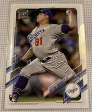 2021 Topps Update Base RC #US76 Victor Gonzalez Los Angeles Dodgers
