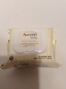 aveeno baby face wipes