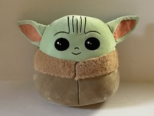Squishmallows Disney Star Wars Mandalorian Grogu The Child Baby Yoda 10" Plush