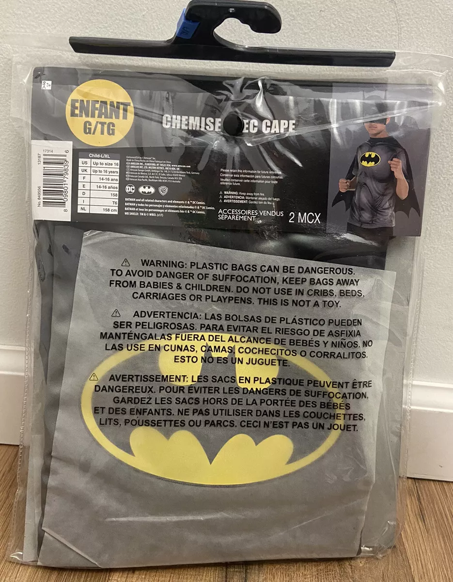 Batman shirt with cape sales
