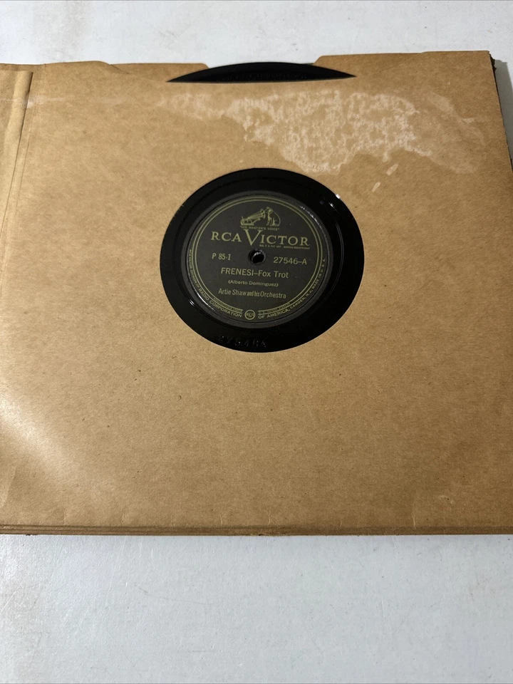 Artie Shaw 4 Album Set 78 Rpm 10” Fox Trot Foto 2 de 4