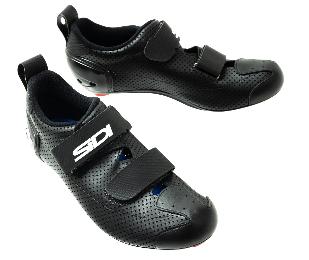Sidi T 5 Air Tri Shoes EU 43 US Men 8.8 Black 3 Bolt Carbon Road