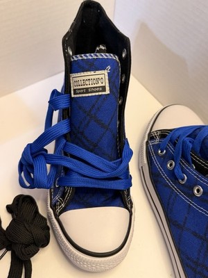 Collection'O Sport Shoes H-6041 Royal/Black High Top Sneaker. 10M