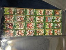 1994 Bumble Bee Miami Hurricanes Uncut Set Dwayne Johnson Rookie The Rock Sapp