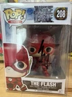 Funko Pop! Vinyl The Flash #208 Autographed Ezra Miller BAS D01199
