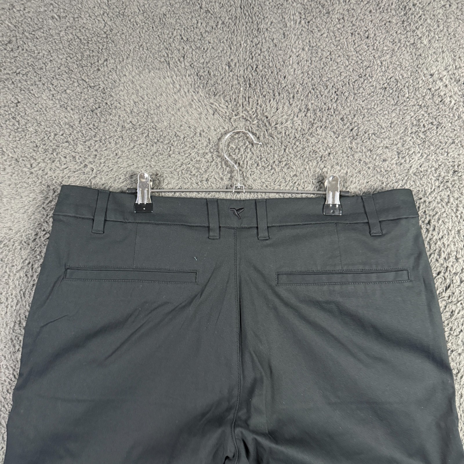 Birddogs Pants Mens 36x34 Black Slim Fit Stretch Lined Athleisure Lightweight