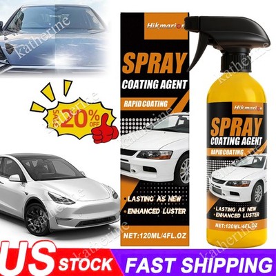 Car Coating Spray,Quick Effect Coating Agent,Car Scratch Wax Polish Spray Liquid