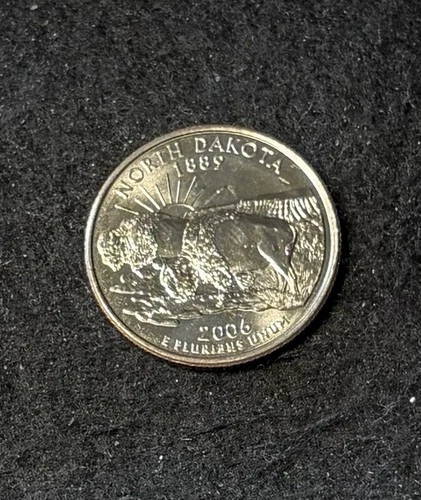 2006-D 50 State Quarters North Dakota — photo from the most recent tracked eBay sale