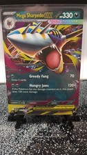 Mega Sharpedo ex 061/094 Me02: Phantasmal Flames Holo