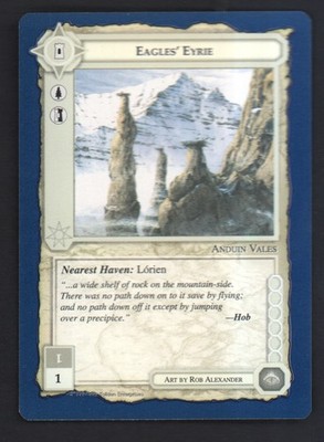 1997 Lord Of The Rings MECCG - Eagles' Eyrie - LP Unlimited Blue Border