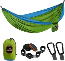 Outdoor Hammock 1-Person 280x140 cm [250kg Load Capacity] Ultra-Light Camping A