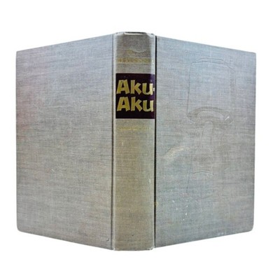 Aku Aku Thor Heyerdahl 1958 First Edition Easter Island Archaeology
