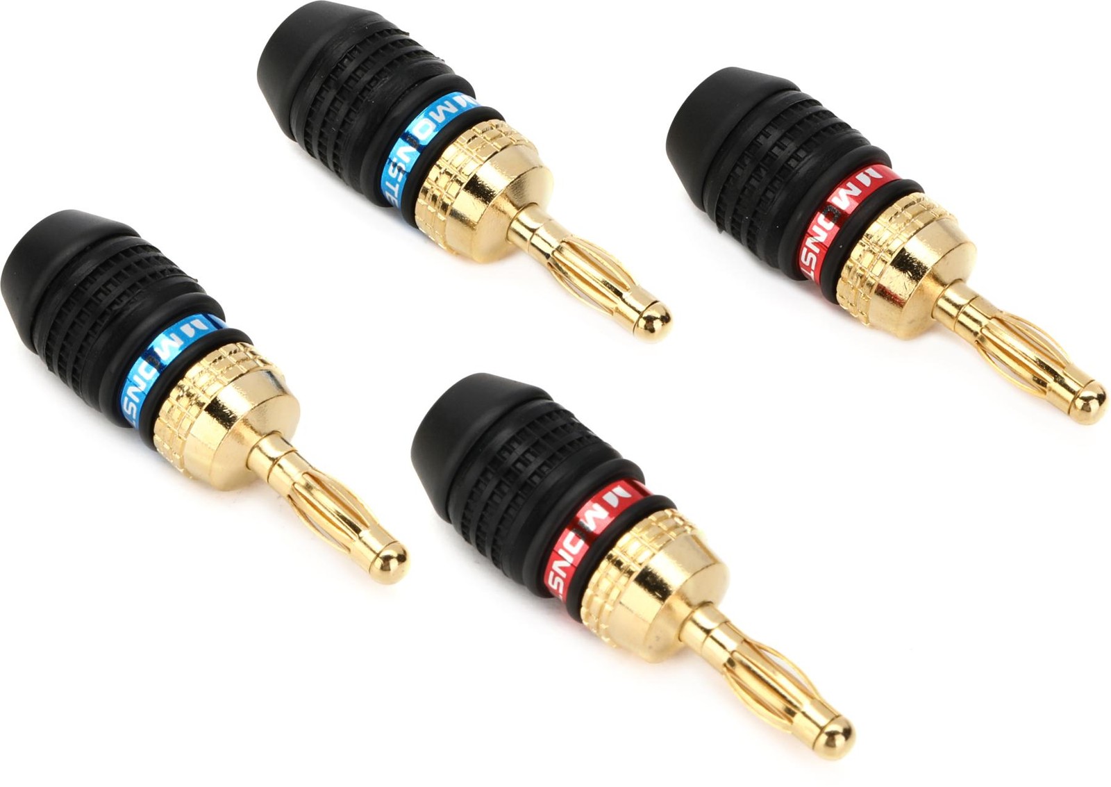 Самозажимающиеся разъемы типа банан Monster XP QuickLock - в упаковке из 4-х 5590₽