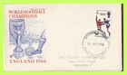 G.B. 1966 England Winners Stuart First Day Cover, Bradford, Yorkshire