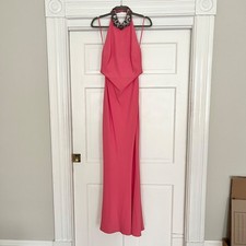 Alexander McQueen Mock Neck Long Dress