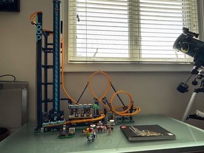 LEGO Icons: Loop Coaster (10303) Complete, Manual, No Box