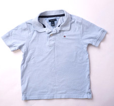 Tommy Hilfiger Light Blue Polo Shirt With Collar Kid Boy Size 5