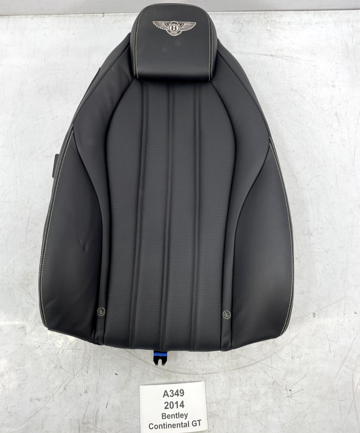 ✅12-17 OEM Bentley Continental GT Rear Right Passenger Upper Seat Cushion Black*