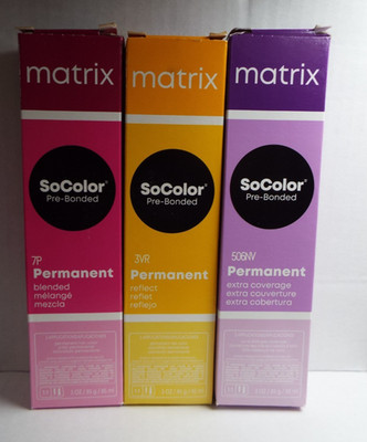 Matrix SOCOLOR Permanent Cream Hair Color Choose any Shade