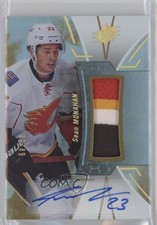 2016 SPx Stars and Legends Gold Premium Material 32/49 Sean Monahan #7 Auto n7r