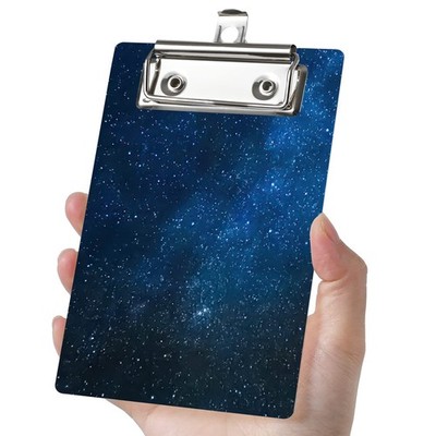 Mini clipboard can Easily fit into Large Pockets, Purses, Small Notepad Star 