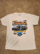 Martin Truex Jr #19 Darlington 2021 NASCAR Cup Series Win White T-Shirt Size L