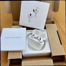 Apple 4th Generation Bluetooth Earbuds Earphone with Charging Case