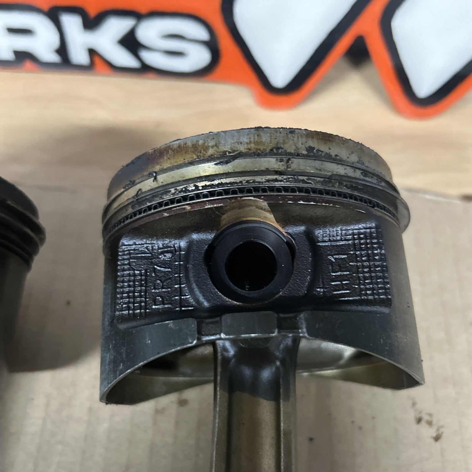 PISTON/RODS R/H ACURA NSX C30A1 1991-97 13220-PR7-A00 SET OF 3 CHECK DESCRIPTION