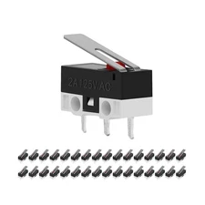Micro Limit Switch, CYT1073 AC 2A 125V 3Pin SPDT Rocker Switches Long Hinge... 