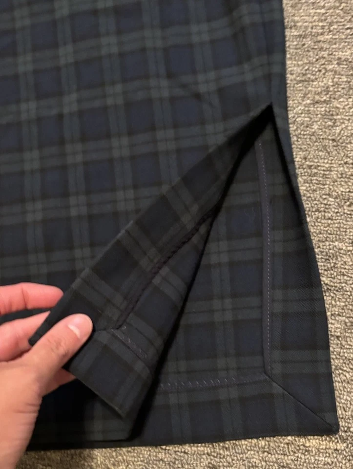 Falda estilo lápiz a cuadros escoceses talla 6 Banana Republic nueva con etiquetas Foto 4 de 4