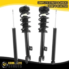 Front Complete Strut Assemblies & Rear Shocks for 2011-2022 Chrysler 300 RWD