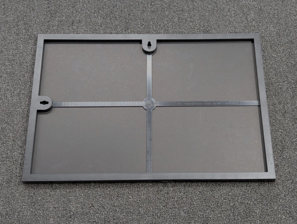 Framed 1987 Amsterdam Poster Print Wall Art Beastie Boys + Run DMC 18" x 12" - Image 2 of 4