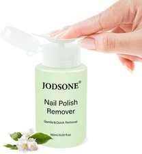 JODSONE Non-Acetone Nail Polish Remover, 180ml Jasmine Scent Nail Varnish Remov
