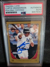 Curtis Granderson Cards, Rookie Cards and Autographed Memorabilia Guide 8