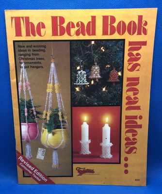 Vintage The Bead Book Has Neat Ideas Craft Pattern Book