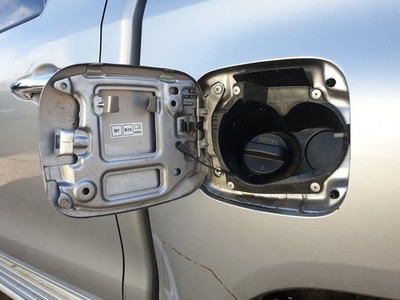 Toyota Hilux MK8 Fuel Flap Cover Cap Silver Sky 1D6 2015 - 2025