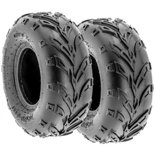 Pair of 2, 145/70-6 145/70x6 Quad ATV All Terrain AT 6 Ply Tires A004 by SunF