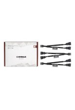Noctua NA-SYC1 chromax.black câble répartiteur PWM 4 broches 1:2 30 cm noir