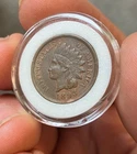 1893 indian head penny, MS BU red-brown; see pics and video