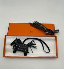 Hermès Rodeo Rock Bag Charm PM Black Milo La...