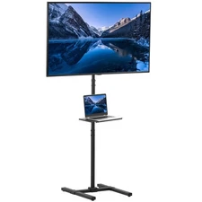 VIVO Extra Tall TV Floor Stand for 13" to 50" Screens, Height Adjustable Mount