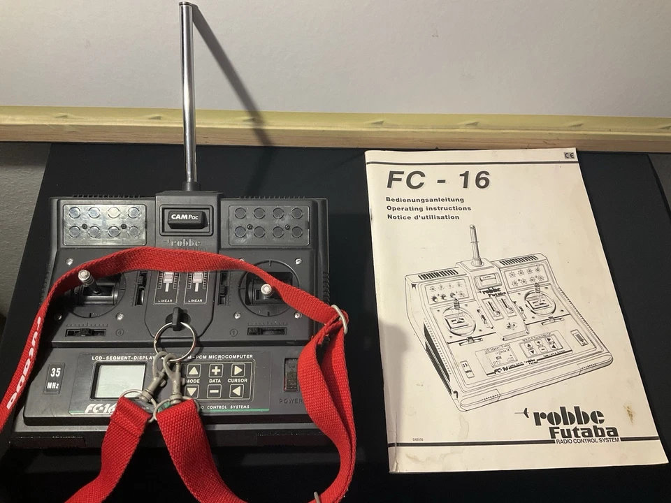 Robbe Futuba FC 16 Funkfernsteuerung Modellbau Funk Fernsteuerung - Bild 2 von 4