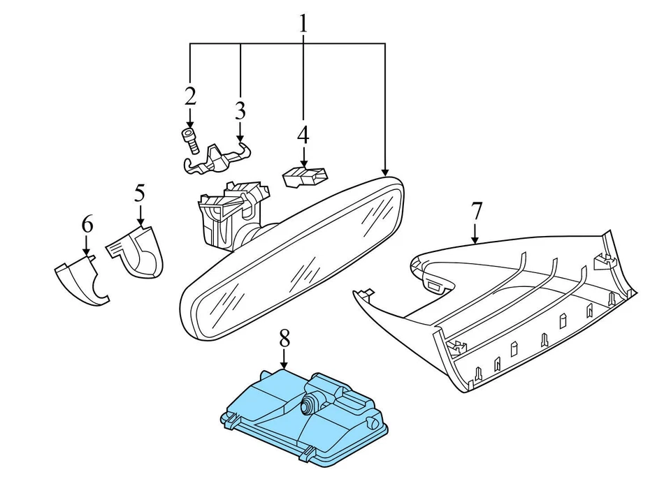 AUDI A3 QUATTRO 2017-2019 - Unidad de control de cámara delantera 3Q0980654G Foto 3 de 4