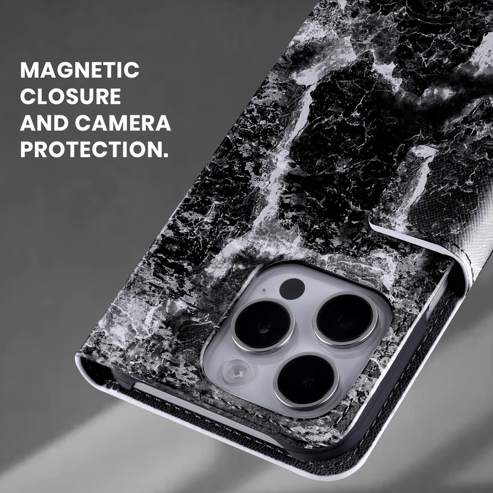 FUNDA BILLETERA LIBRO 3 CUERO ACUARELA NINOLA OFICIAL PARA TELÉFONOS OPPO Foto 4 de 4