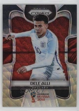 2018 Panini Prizm World Cup Black & Gold Wave Prizm Dele Alli #66