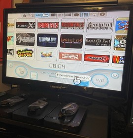 HomeBrew Wii With 500gb Hardrive, 200+ Games