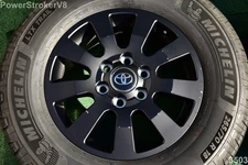 18" Toyota Land Cruiser First Edition OEM Factory Alloy SPARE Wheel Tire 2024